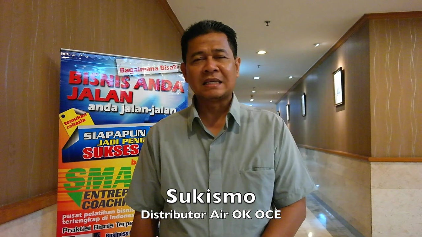 Testimoni Seminar Distributor Air OK OCE